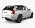Volvo XC90 Heico with HQ interior 2019 3d model back view