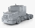 Volvo VNL WIA64T Day Cab Tractor Truck 2004 3d model clay render