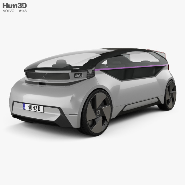 Volvo 360c 2020 3D model