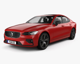 Volvo S60 T6 R-Design 2021 3D model