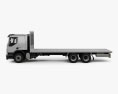 Volvo FE Flatbed Truck 2021 3d model side view
