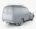 Volvo PV445 PH Duett 1958 3D模型