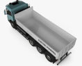 Volvo Electric 自卸式卡车 2019 3D模型 顶视图
