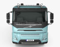 Volvo Electric 自卸式卡车 2019 3D模型 正面图