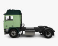 Volvo F10 Camión Tractor 1987 Modelo 3D vista lateral