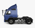 Volvo FM12 420 Sleeper Cab Tractor Truck 2005 3d model side view