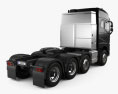 Volvo FH16 750 Globetrotter Cab Tractor Truck 4-axle 2022 3d model back view