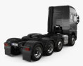 Volvo FH500 Globetrotter Cab Tractor Truck 4-axle 2022 3d model back view