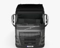 Volvo FH500 Globetrotter Cab 牵引车 4轴 2020 3D模型 正面图