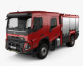 Volvo FMX Crew Cab Пожежна машина 2022 3D модель