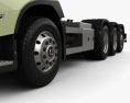 Volvo FMX Day Cab 底盘驾驶室卡车 4轴 2020 3D模型