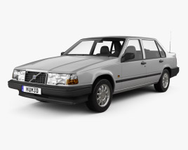 Volvo 940 1998 3D model