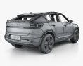 Volvo C40 Recharge 带内饰 2021 3D模型