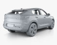 Volvo C40 Recharge with HQ interior 2022 3d model