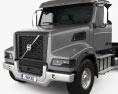 Volvo VHD 300AF Chassis Truck 4-axle 2021 3d model