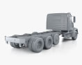 Volvo VHD 300AF Chassis Truck 4-axle 2021 3d model