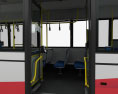 Volvo B7RLE Bus with HQ interior and engine 2015 3d model seats