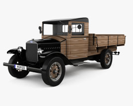 Volvo LV4 Truck 1929 Modèle 3D