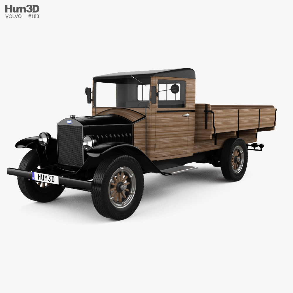 Volvo LV4 Truck 1929 3D模型