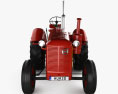 Volvo T43 Tractor 1946 3D 모델  front view