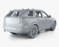 Volvo XC90 T5 з детальним інтер'єром та двигуном 2015 3D модель