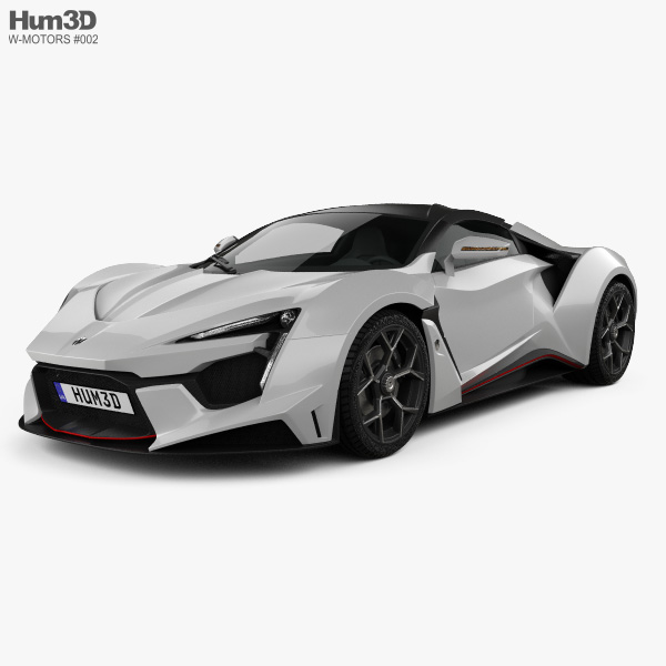 W Motors Fenyr SuperSport 2018 3D модель