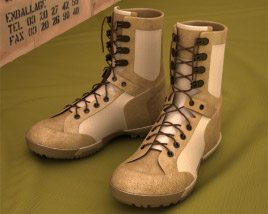 5.11 RECON Desert Boots 3D model