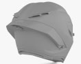 AGV Pista GP RR ECE DOT Multi 赛车头盔 3D模型