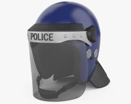 Argus APH05 Police Helmet 3D model