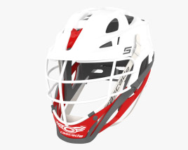 Cascade S Lacrosse Helmet 3D model