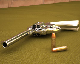 Colt 警察 Positive 5-inch 3Dモデル