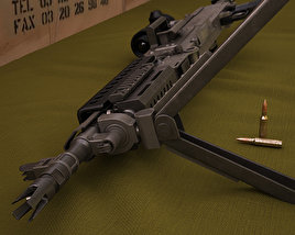 FN M240L 3D model
