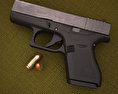 Glock 43 Modello 3D