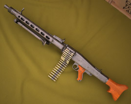 MG42 3D-Modell