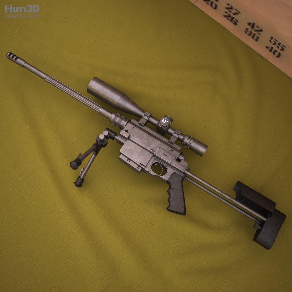 Nemesis Arms Vanquish 3D模型