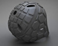 럭비 헬멧 3D 모델 