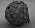ラグビー ヘルメット 3Dモデル