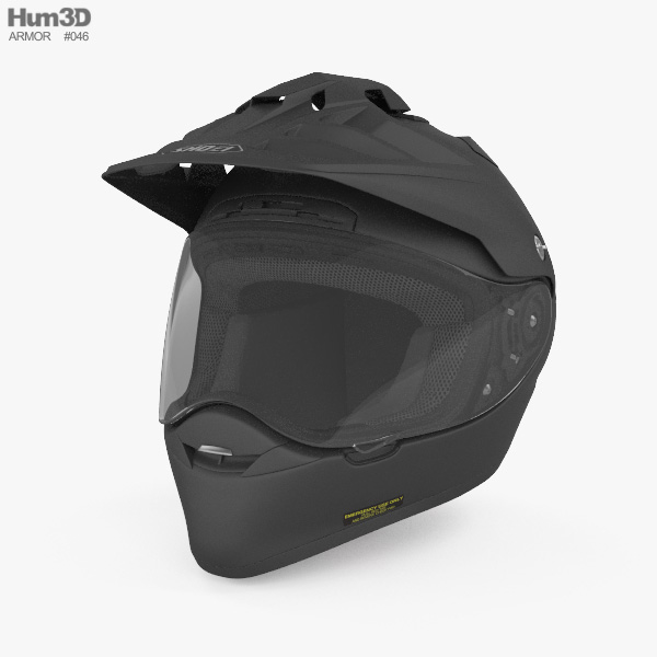 SHOEI Hornet ADV 3D model