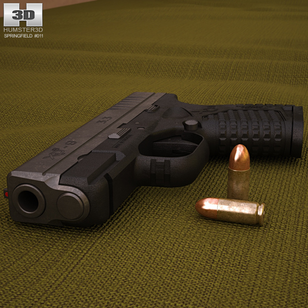 Springfield Armory XD-S 3.3 Modèle 3D