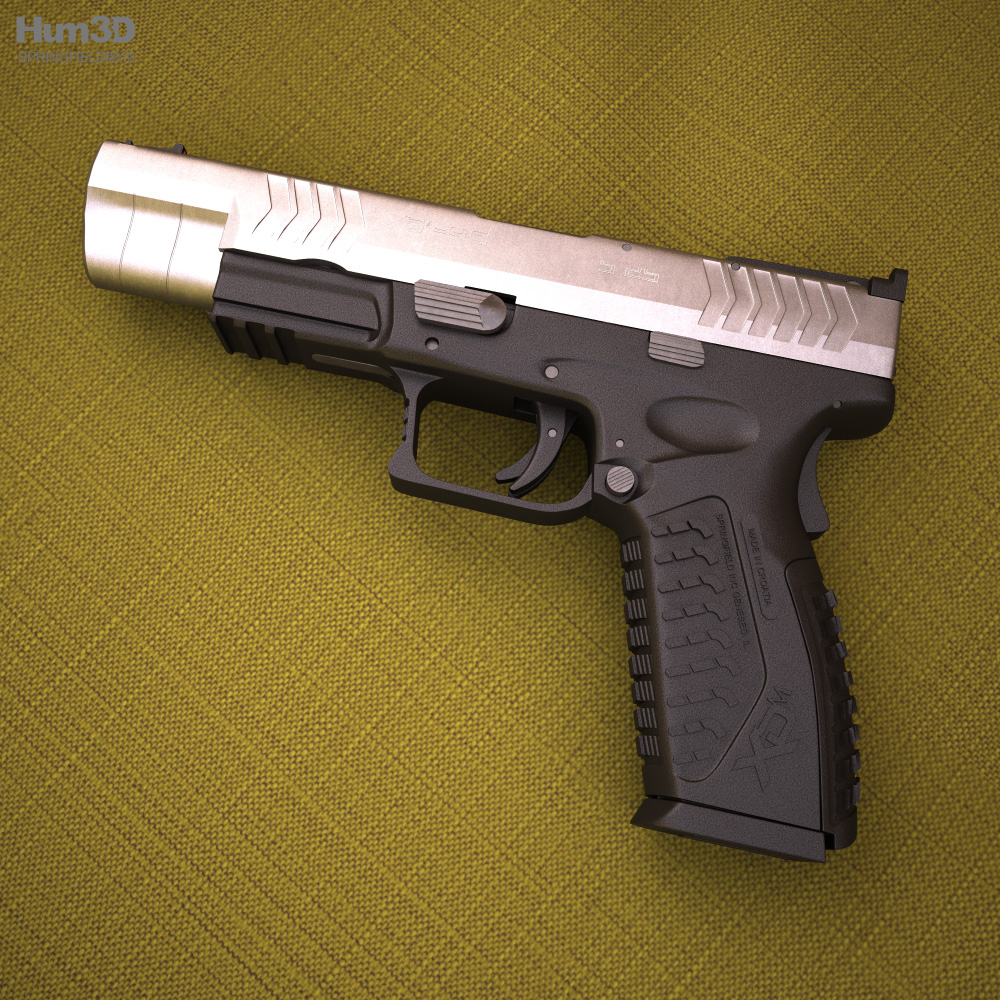 Springfield Armory XDM Competition 3D model