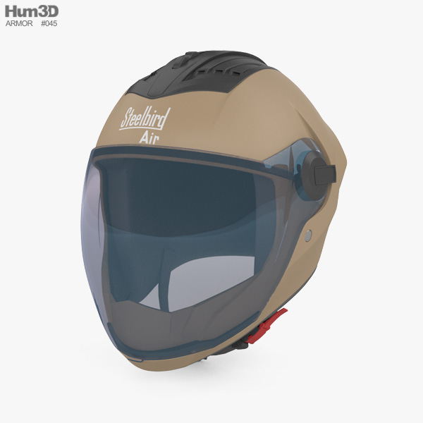 Steelbird SBA-2 Helmet 3D model