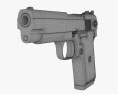 테스트 권총 3D 모델 