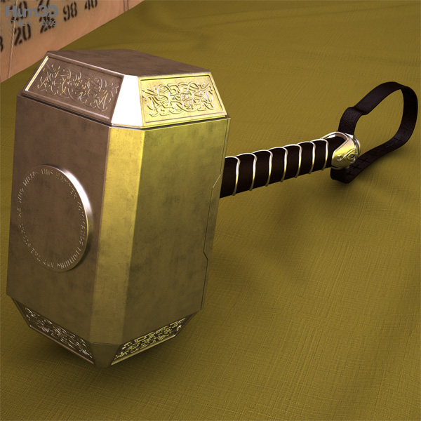 Thor Hammer Modèle 3D
