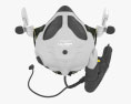 Ulmer UA21S Maschera di ossigeno per piloti di caccia Modello 3D