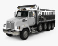 Western Star 4700 Set Forward Dump Truck 2011 3d model