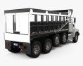 Western Star 4700 Set Forward Dump Truck 2011 3d model back view