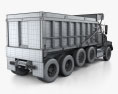 Western Star 4700 Set Forward Dump Truck 2011 3d model