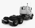 Western Star 4700 Set Forward Tractor Truck 2011 3d model back view