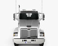 Western Star 4700 Set Forward Tractor Truck 2011 3d model front view