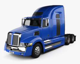 Western Star 5700XE Tractor Truck 2014 3D model